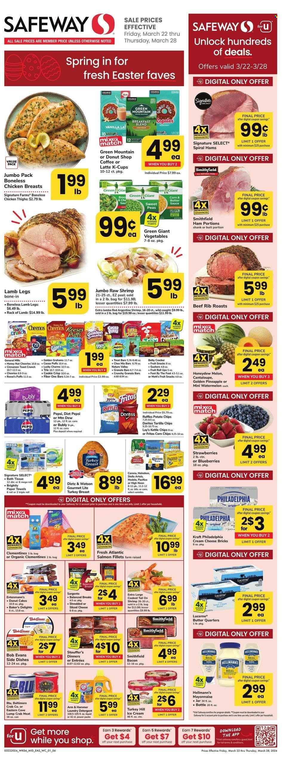 Safeway ad - 03/22/2024 - 03/28/2024. Page 1