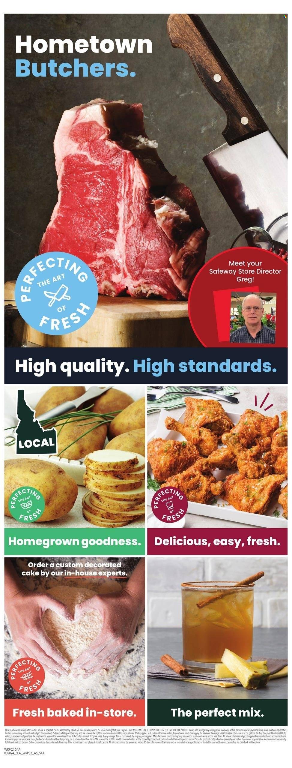 Safeway ad - 03/20/2024 - 03/26/2024. Page 2