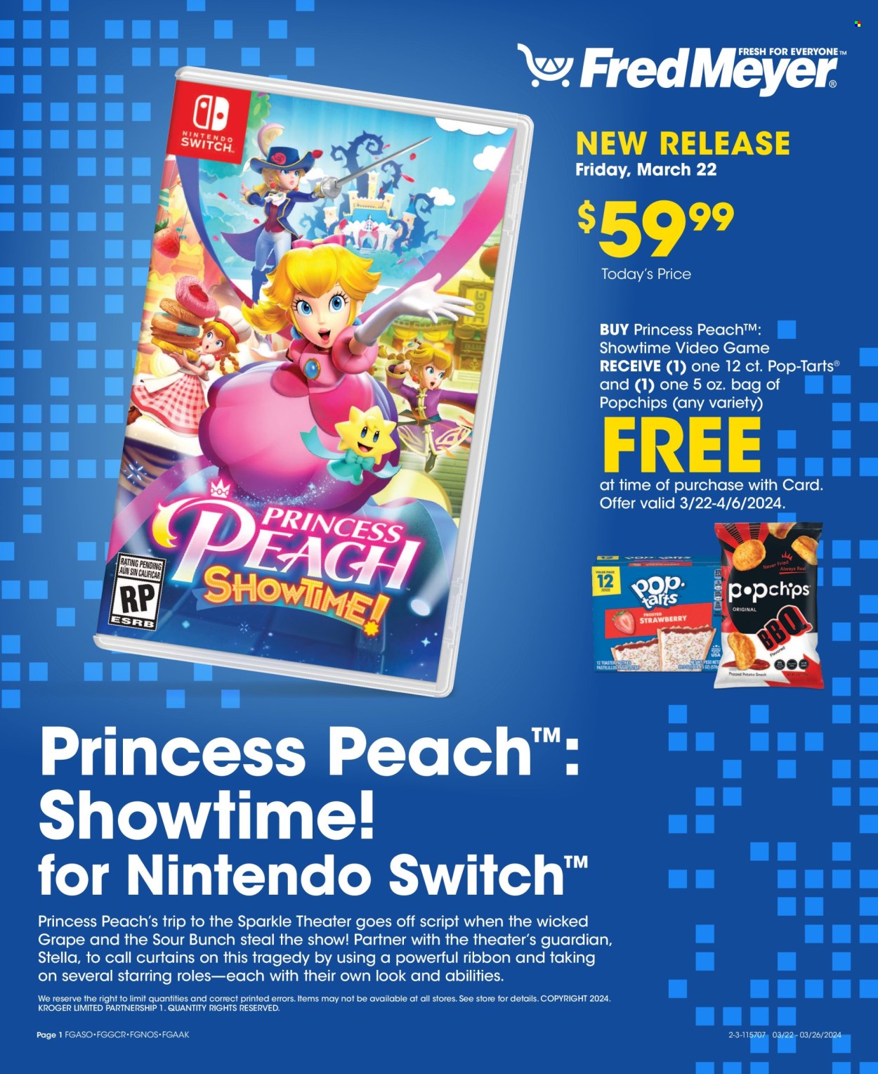Fred Meyer ad - 03/22/2024 - 03/26/2024. Page 1