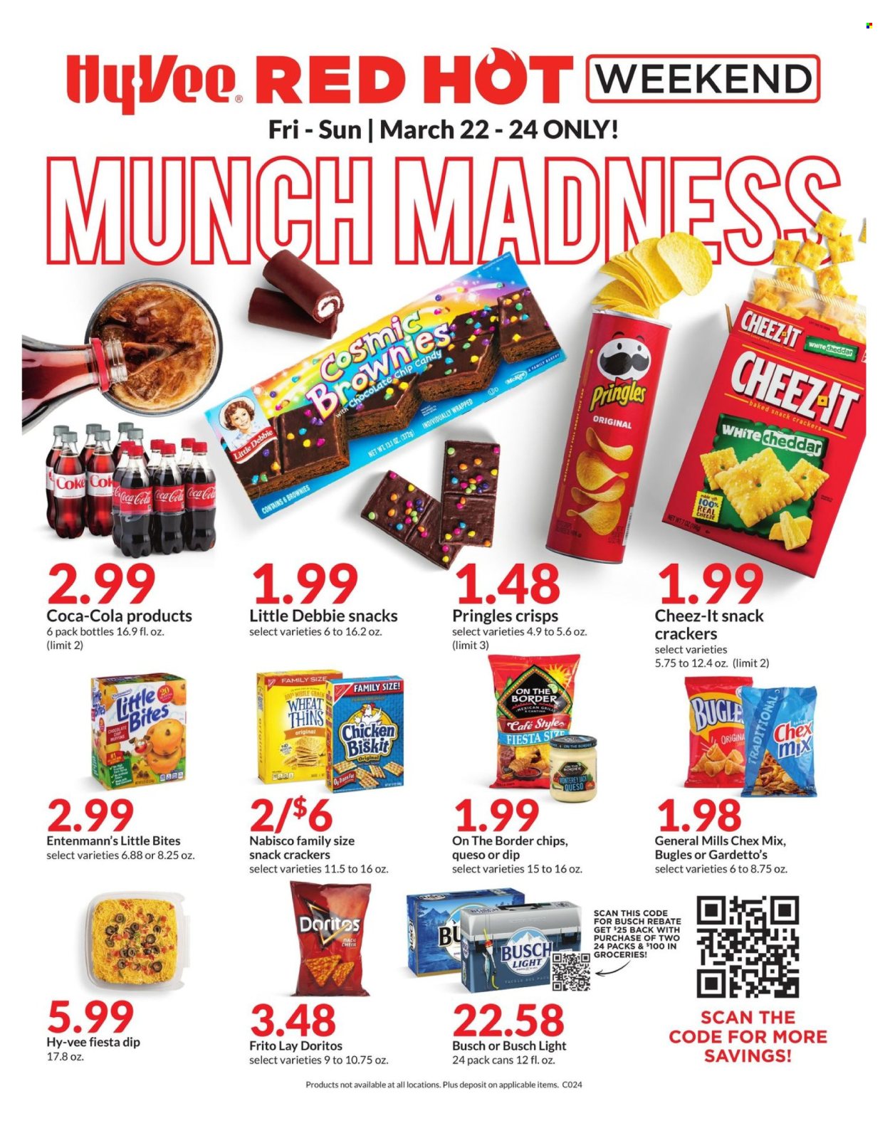 Hy-Vee ad - 03/22/2024 - 03/24/2024. Page 1