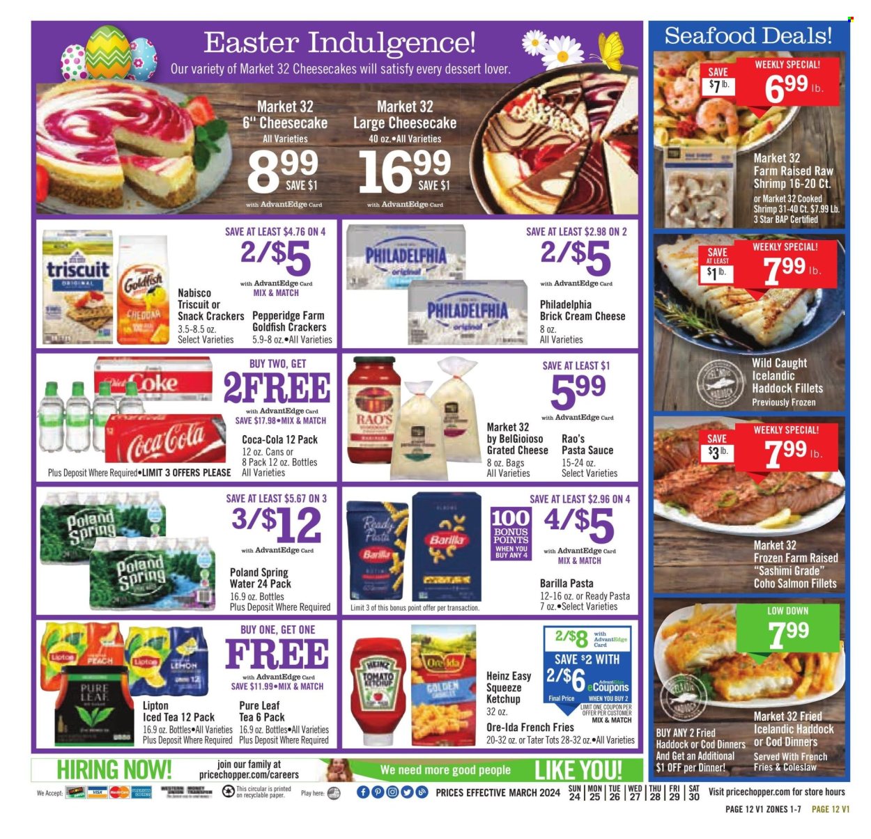 Price Chopper ad - 03/24/2024 - 03/30/2024. Page 12