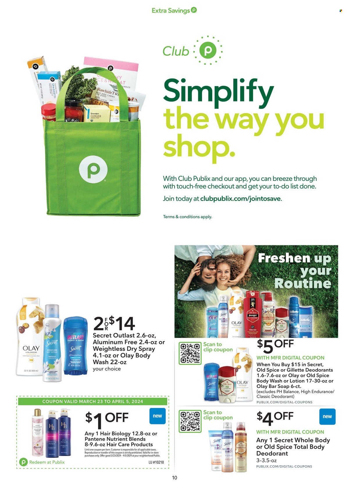 Publix ad - 03/23/2024 - 04/05/2024. Page 10