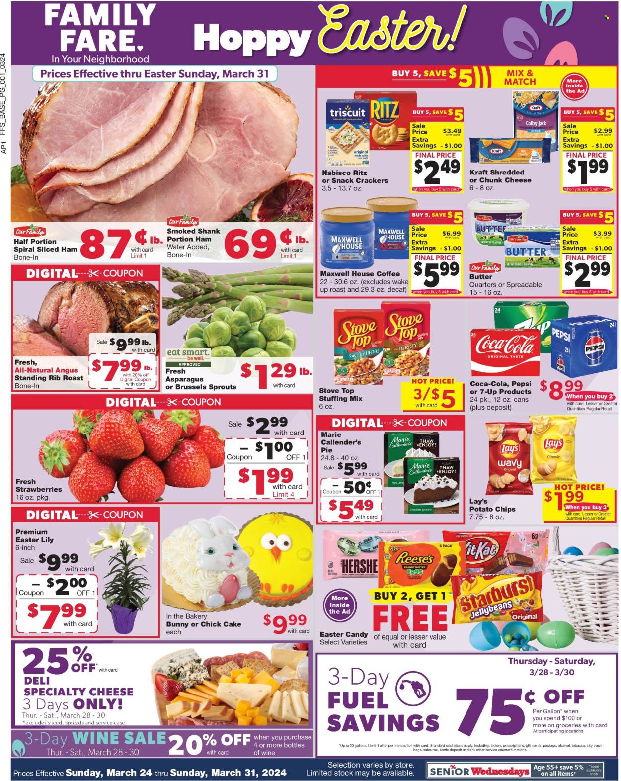 Family Fare ad - 03/24/2024 - 03/31/2024. Page 1