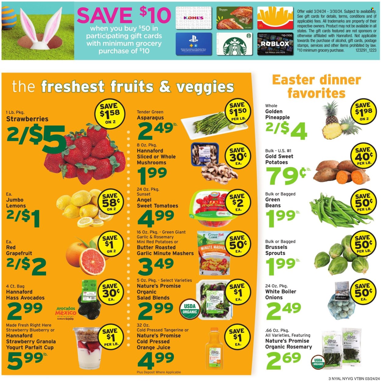 Hannaford ad - 03/24/2024 - 03/30/2024. Page 4