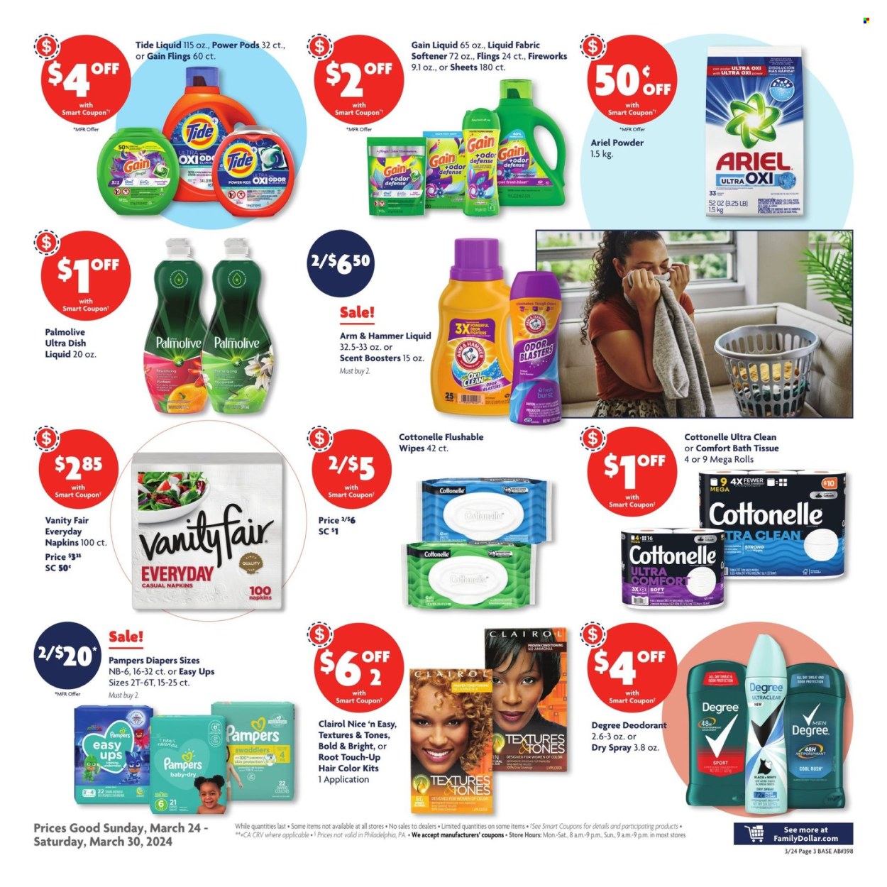 Family Dollar ad - 03/24/2024 - 03/30/2024. Page 9
