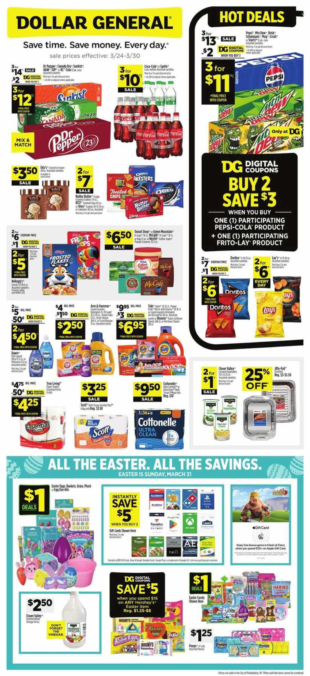 Dollar General ad - 03/24/2024 - 03/30/2024. Page 1