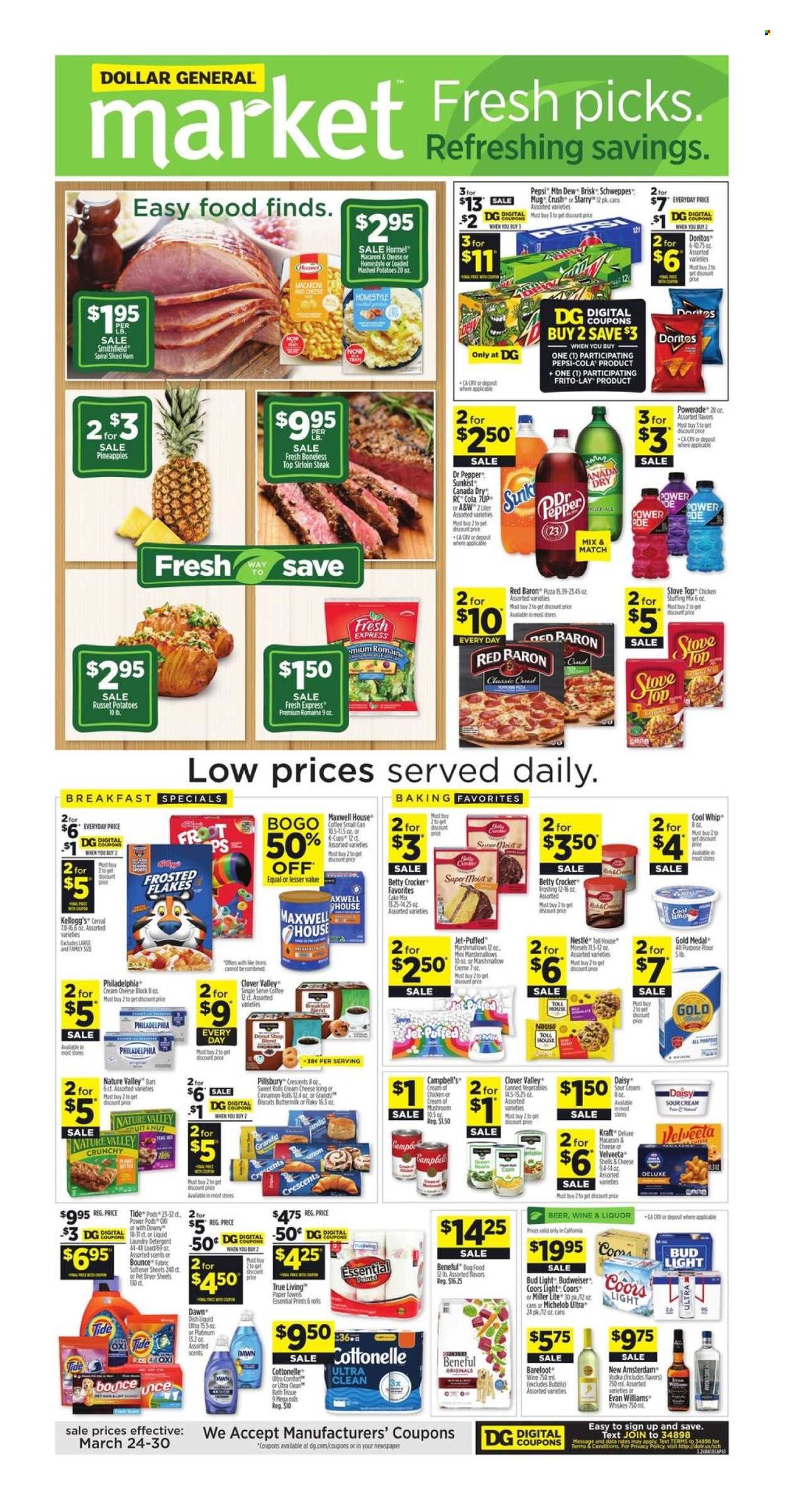 Dollar General ad - 03/24/2024 - 03/30/2024. Page 1