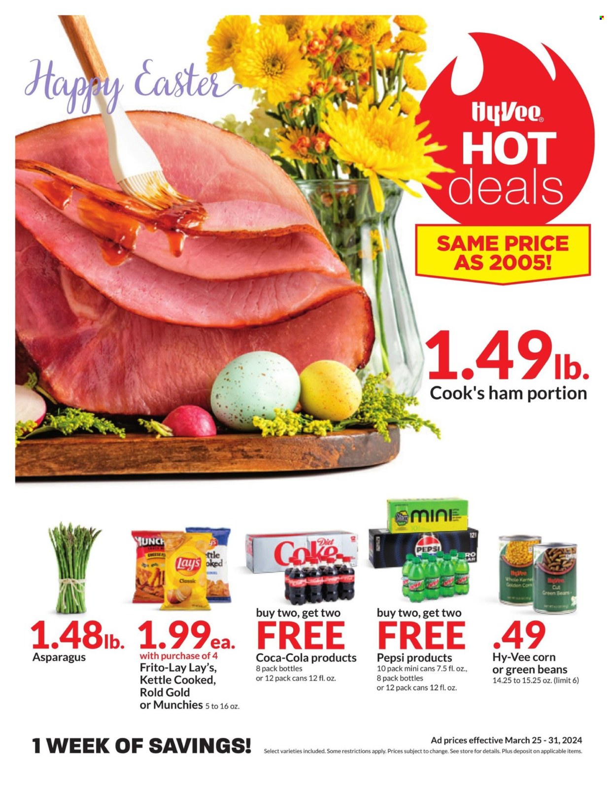 Hy-Vee ad - 03/25/2024 - 03/31/2024. Page 1