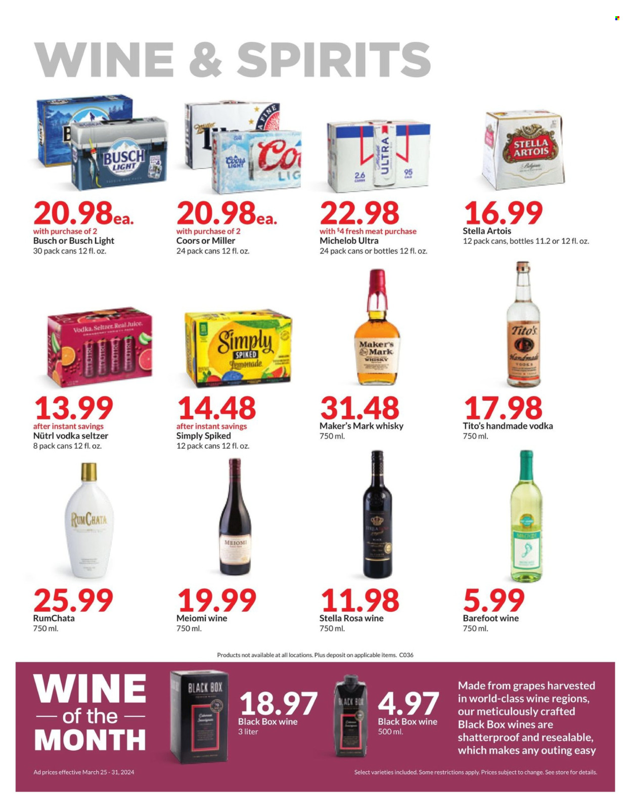 Hy-Vee ad - 03/25/2024 - 03/31/2024. Page 38