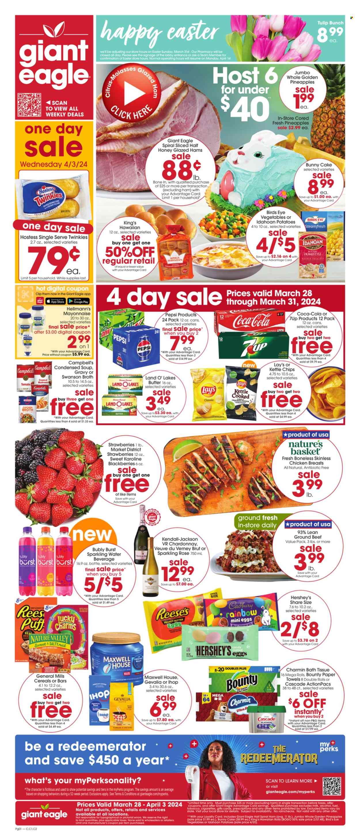 Giant Eagle ad - 03/28/2024 - 04/03/2024. Page 1