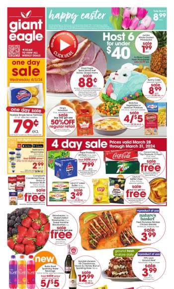 Giant Eagle Flyer - 03/28/2024 - 04/03/2024.