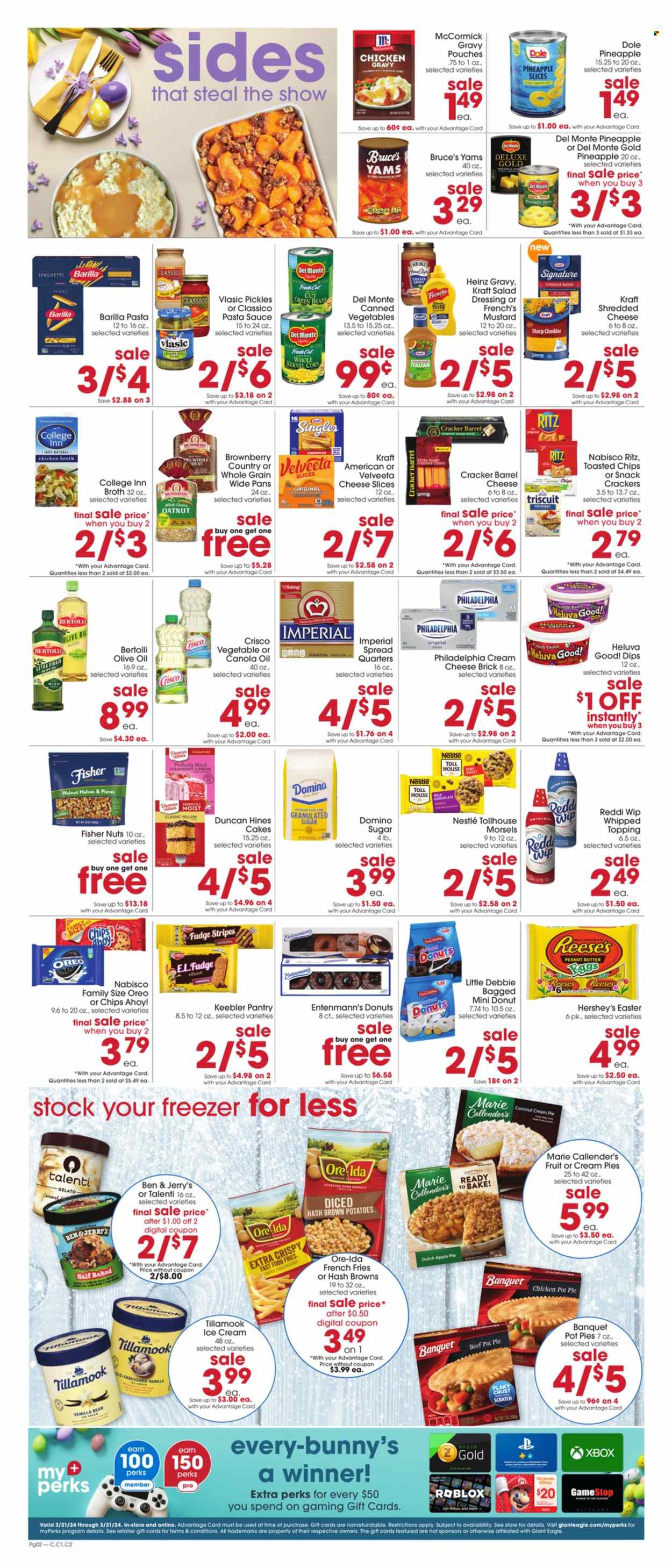 Giant Eagle ad - 03/28/2024 - 04/03/2024. Page 2