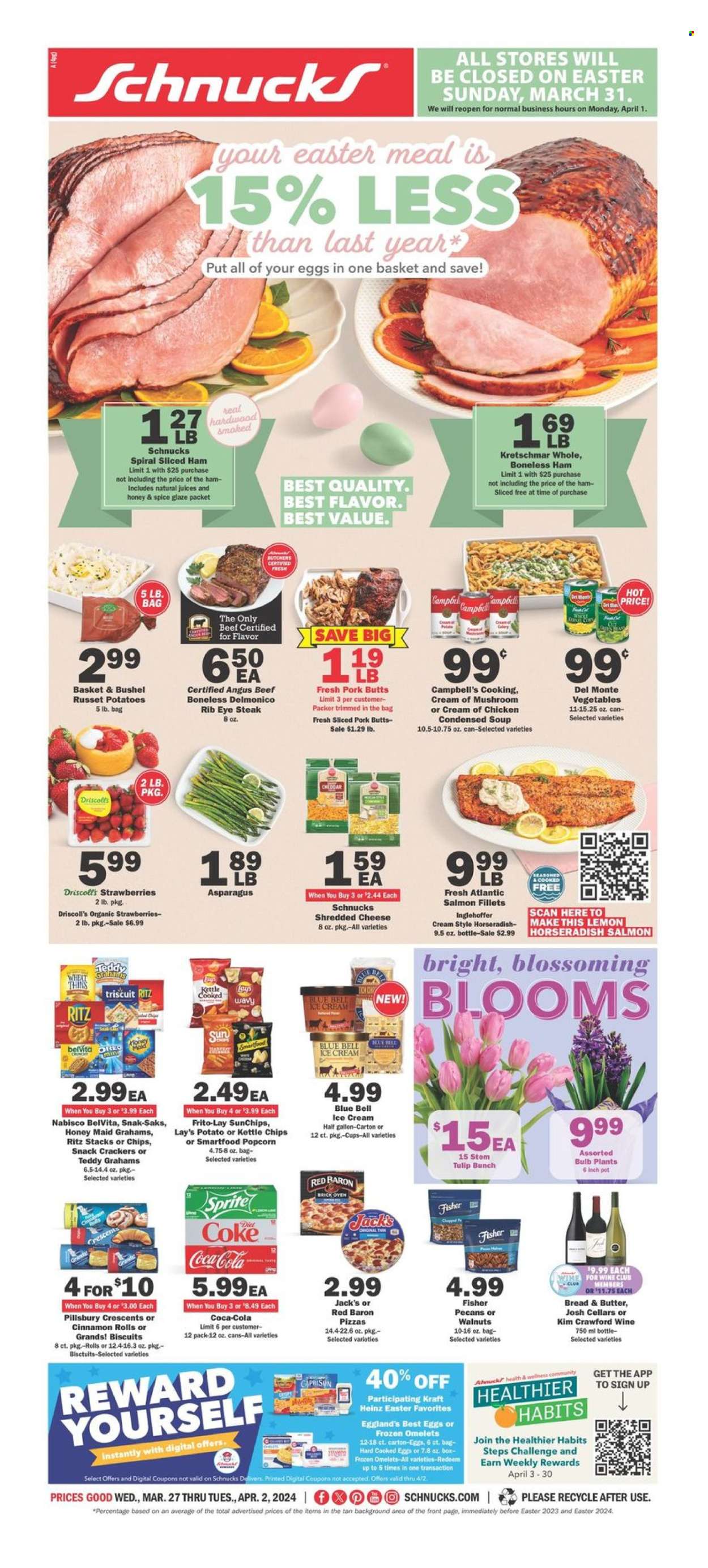 Schnucks ad - 03/27/2024 - 04/02/2024. Page 1