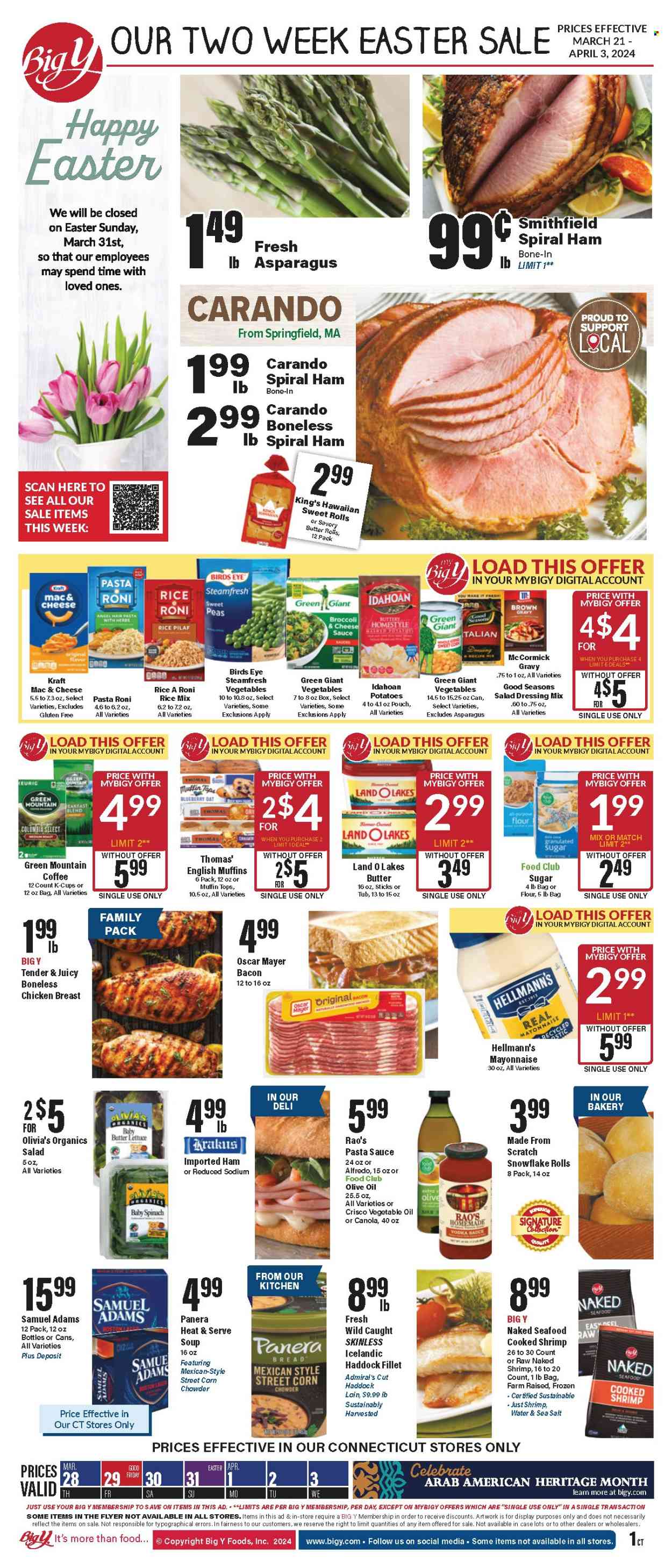 Big Y ad - 03/28/2024 - 04/03/2024. Page 1
