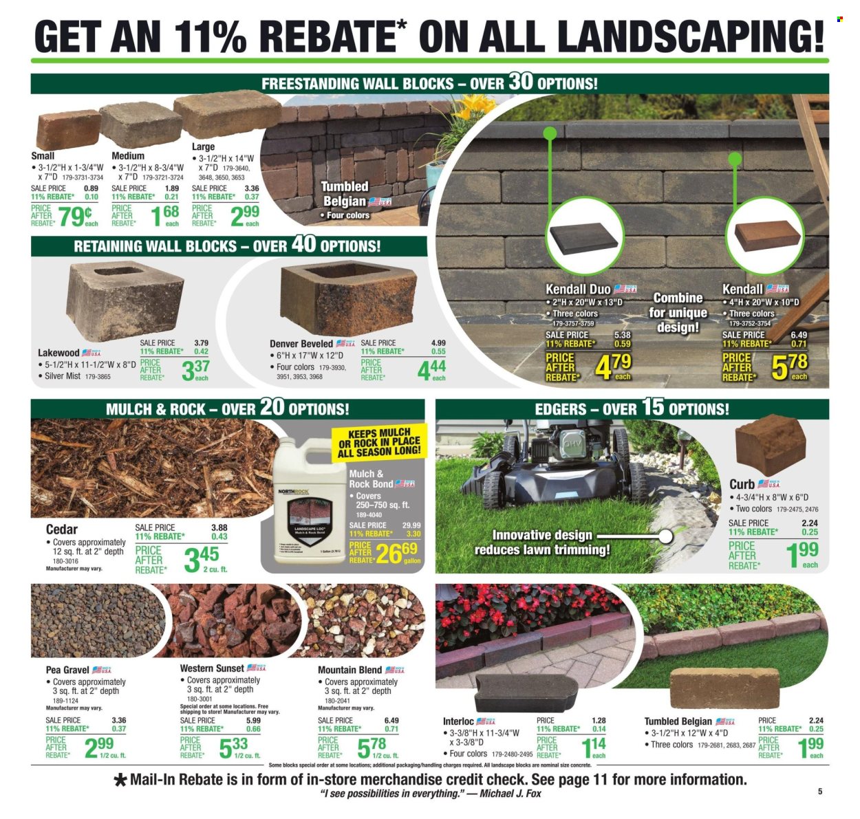 Menards ad - 03/28/2024 - 04/07/2024. Page 10