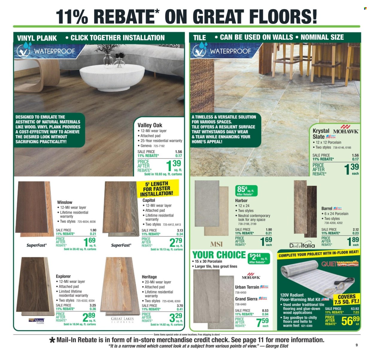 Menards ad - 03/28/2024 - 04/07/2024. Page 17