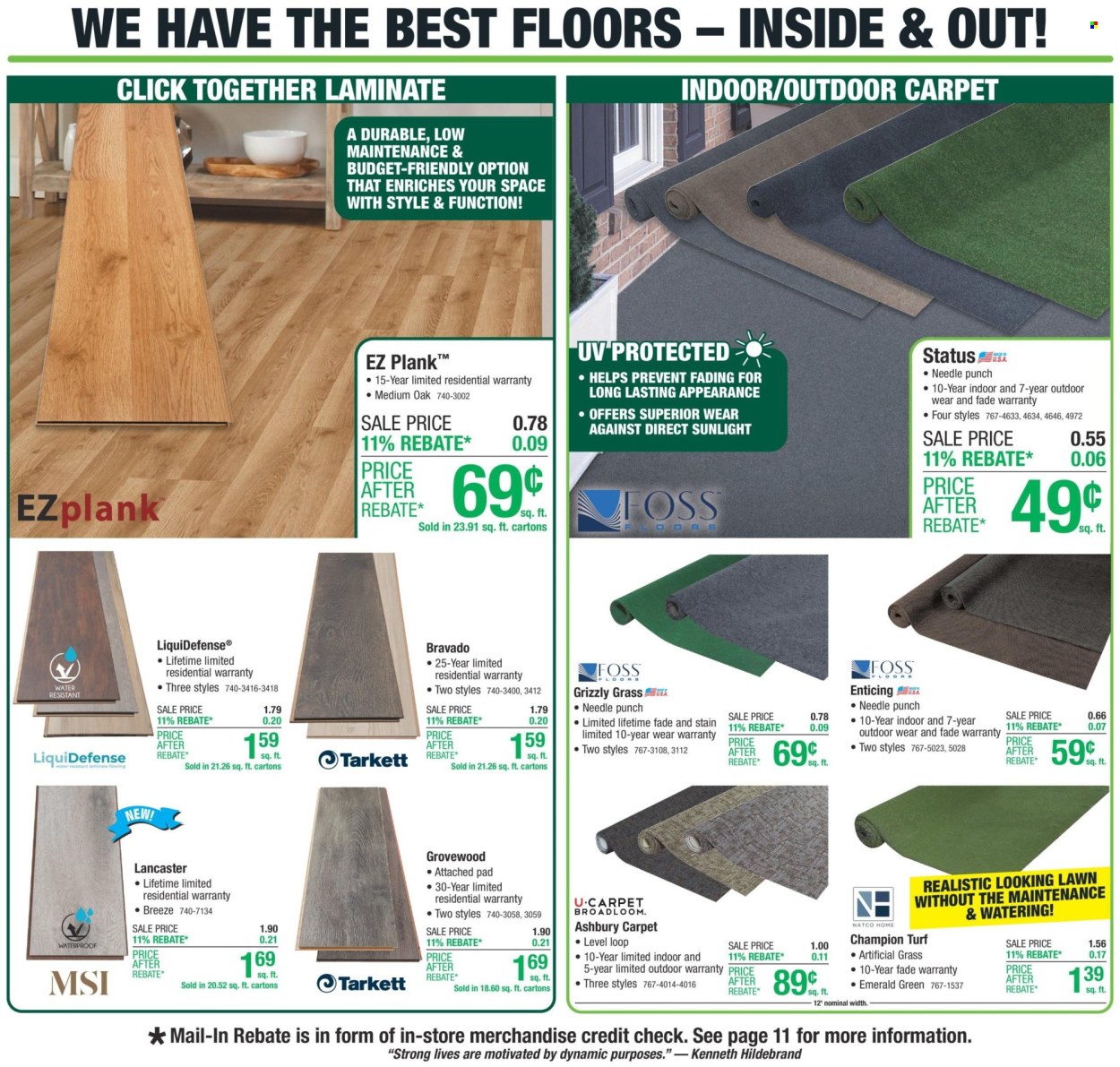 Menards ad - 03/28/2024 - 04/07/2024. Page 18