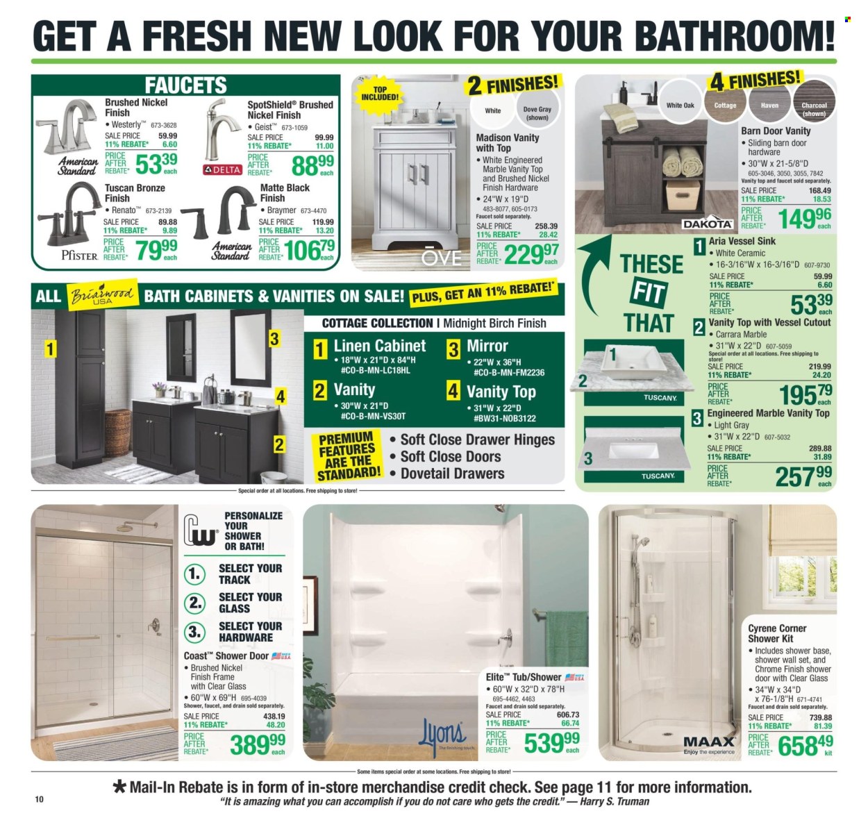 Menards ad - 03/28/2024 - 04/07/2024. Page 19