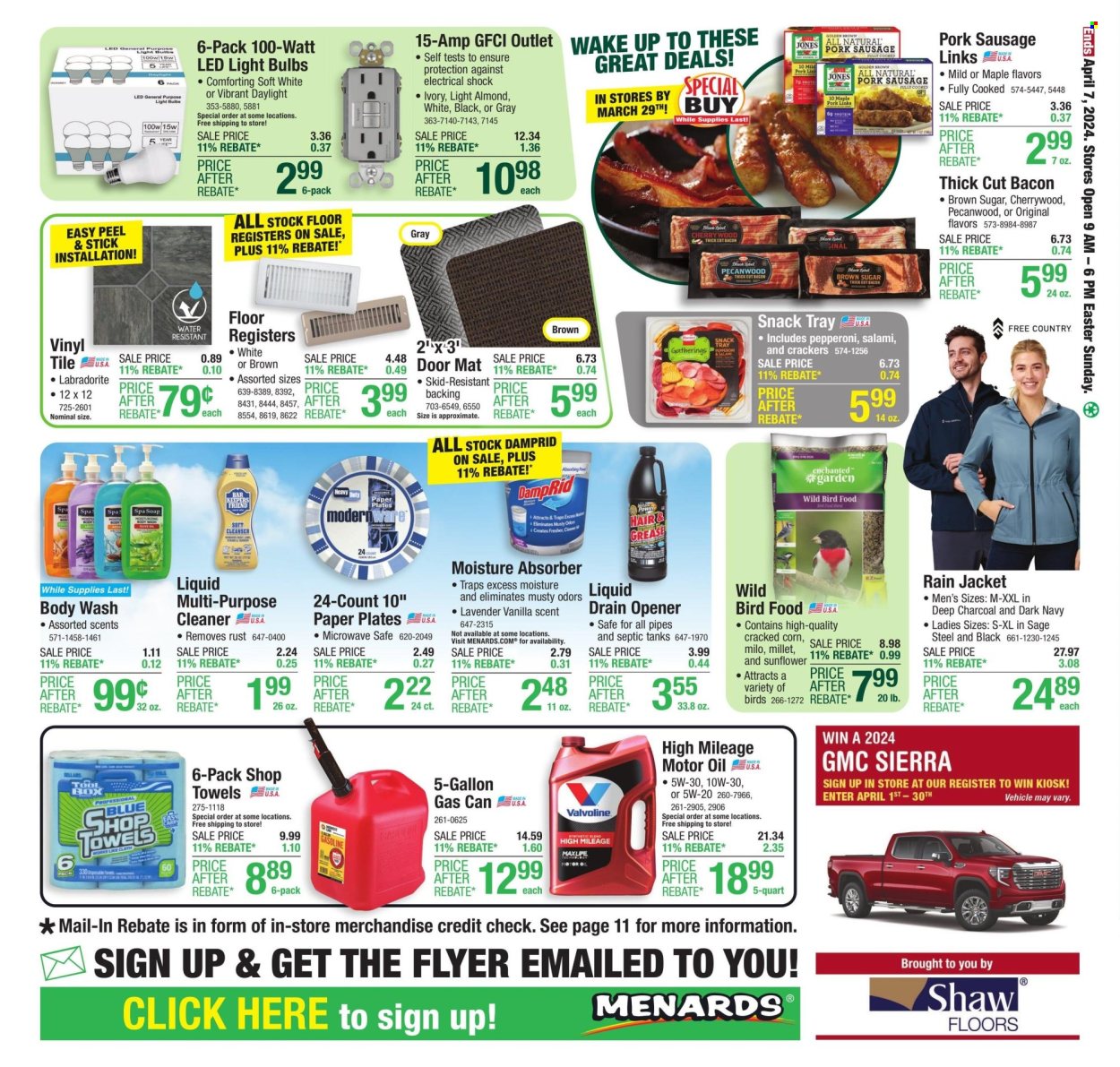 Menards ad - 03/28/2024 - 04/07/2024. Page 23