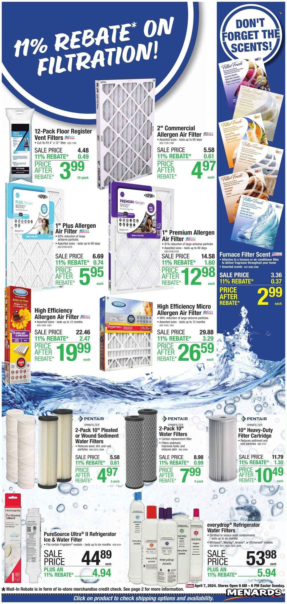 Menards ad - 03/28/2024 - 04/07/2024. Page 3