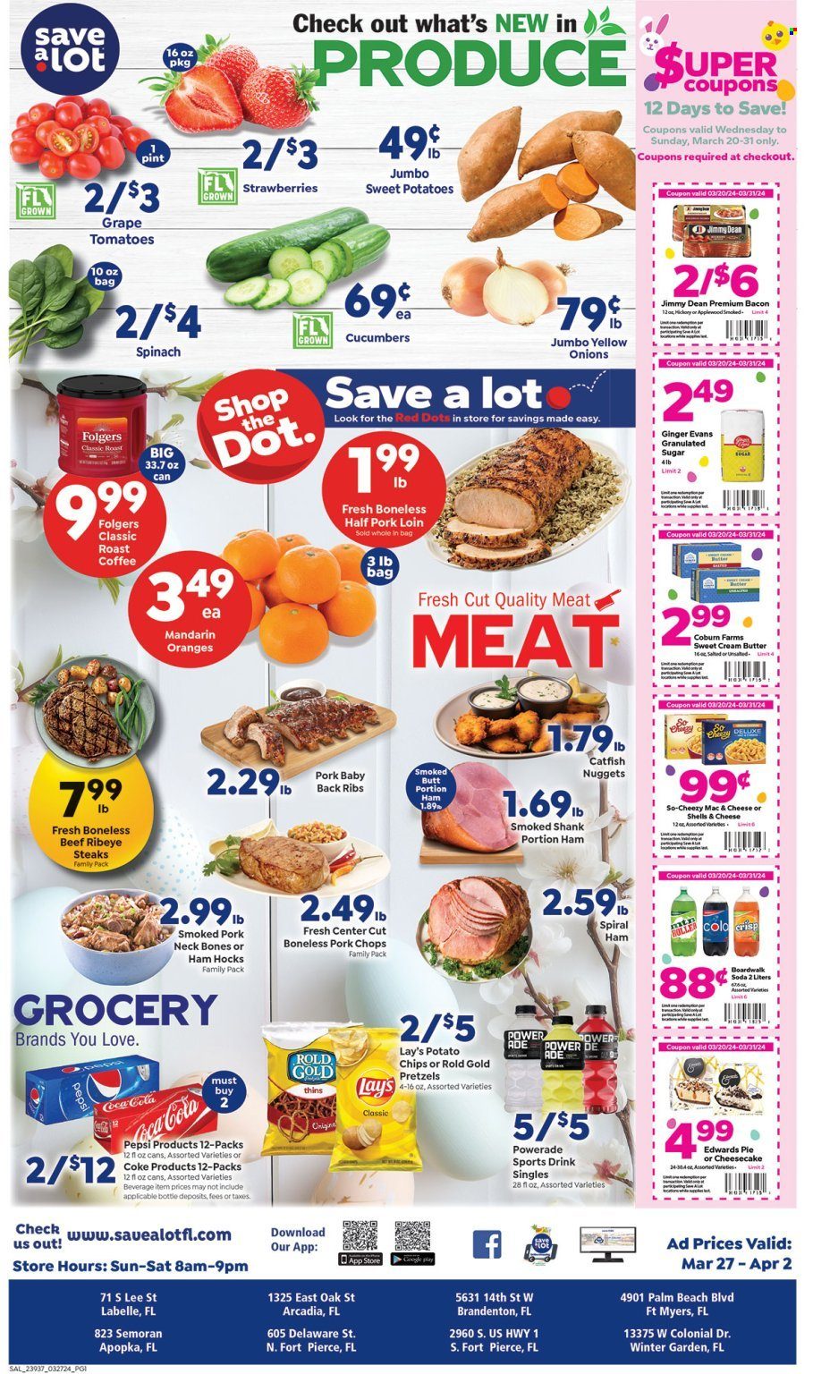 Save a Lot ad - 03/27/2024 - 04/02/2024. Page 1