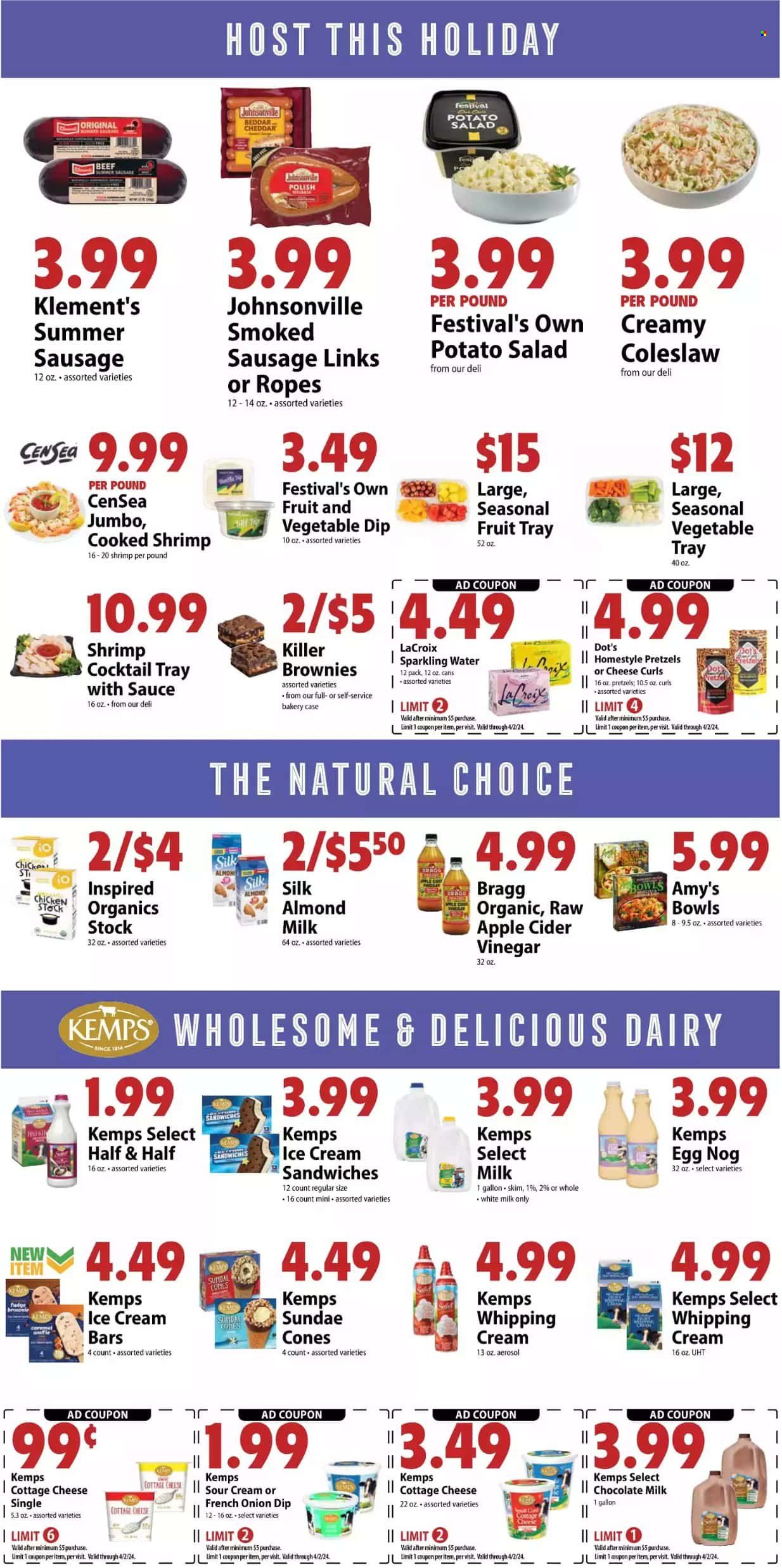 Festival Foods ad - 03/27/2024 - 04/02/2024. Page 4