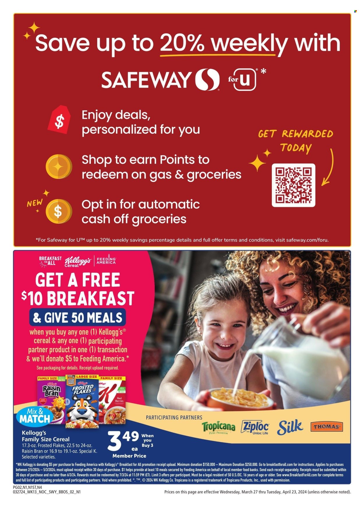 Safeway ad - 03/27/2024 - 04/23/2024. Page 2