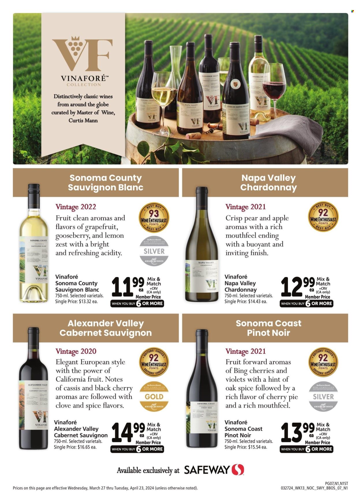 Safeway ad - 03/27/2024 - 04/23/2024. Page 7