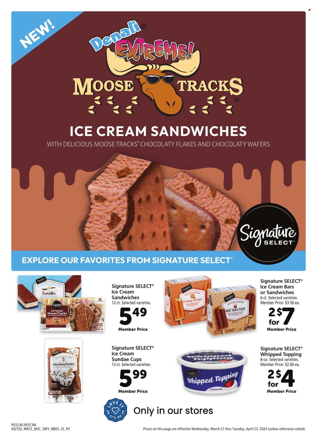 Safeway ad - 03/27/2024 - 04/23/2024. Page 12