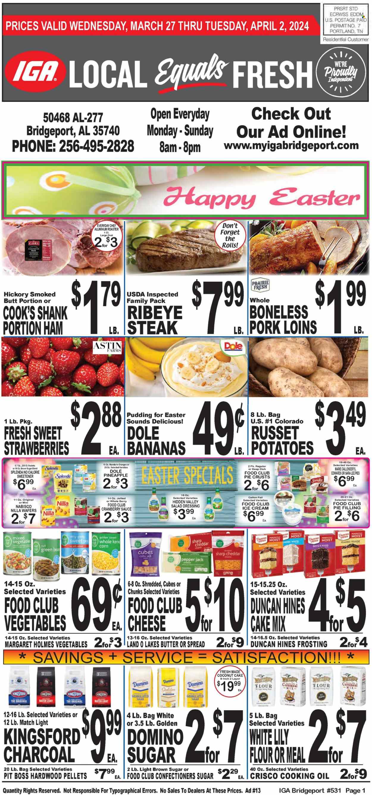 IGA ad - 03/27/2024 - 04/02/2024. Page 1