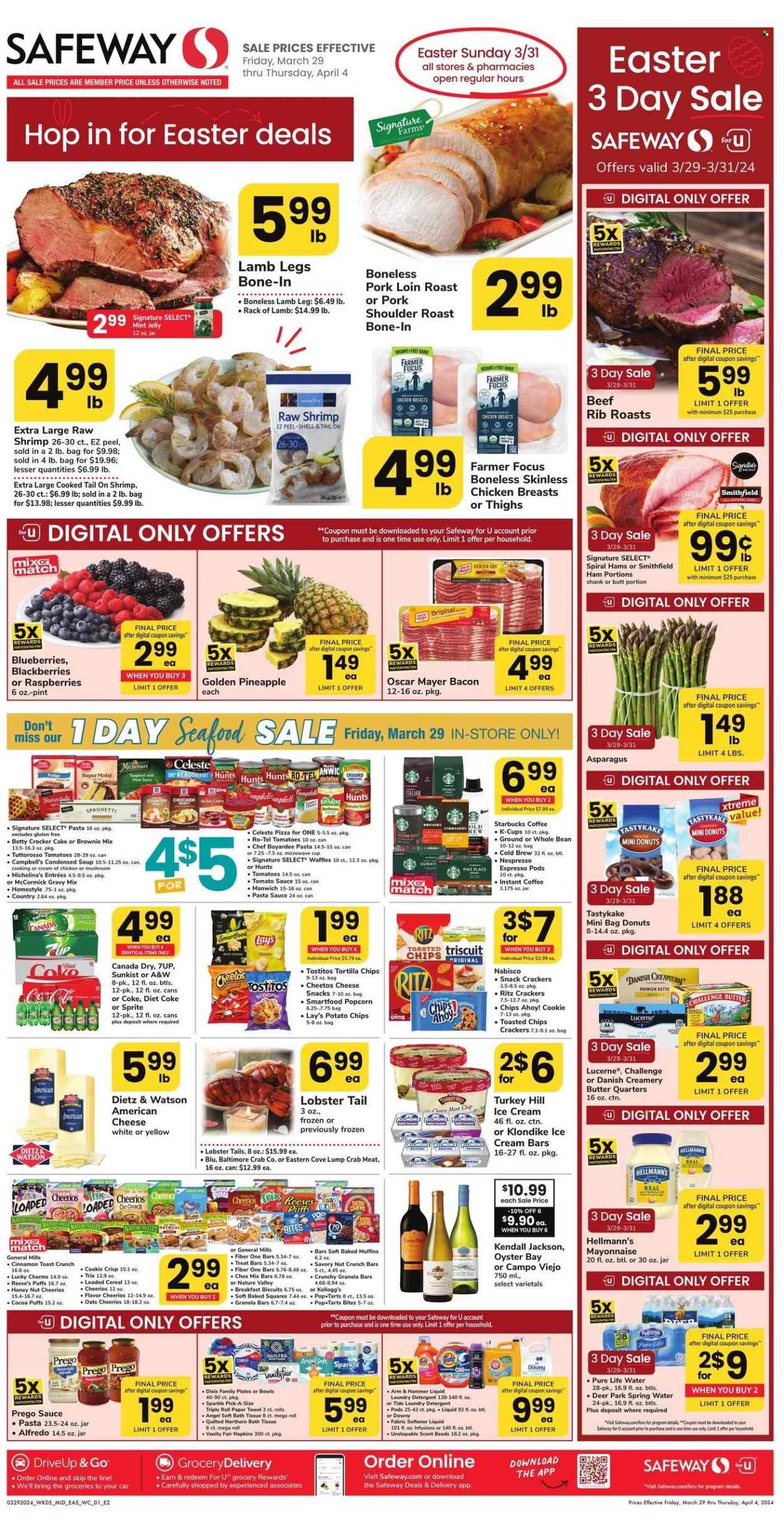 Safeway ad - 03/29/2024 - 04/04/2024. Page 1