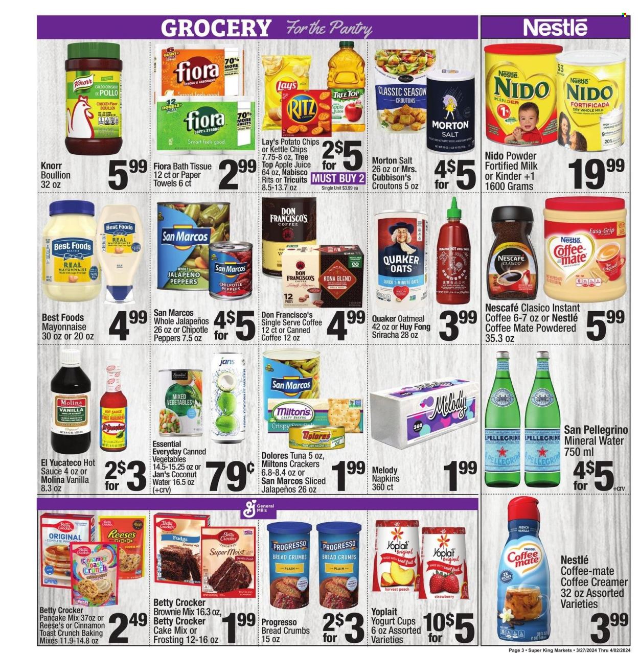 Super King Markets ad - 03/27/2024 - 04/02/2024. Page 3