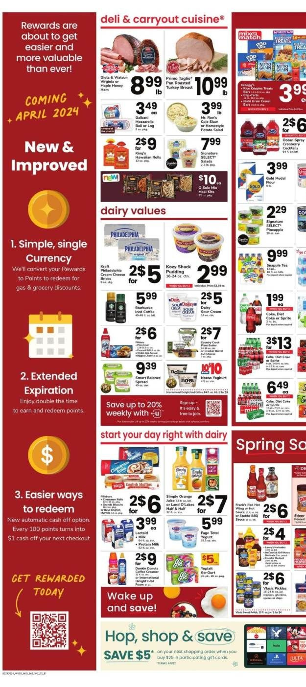 Safeway ad - 03/29/2024 - 04/04/2024. Page 2