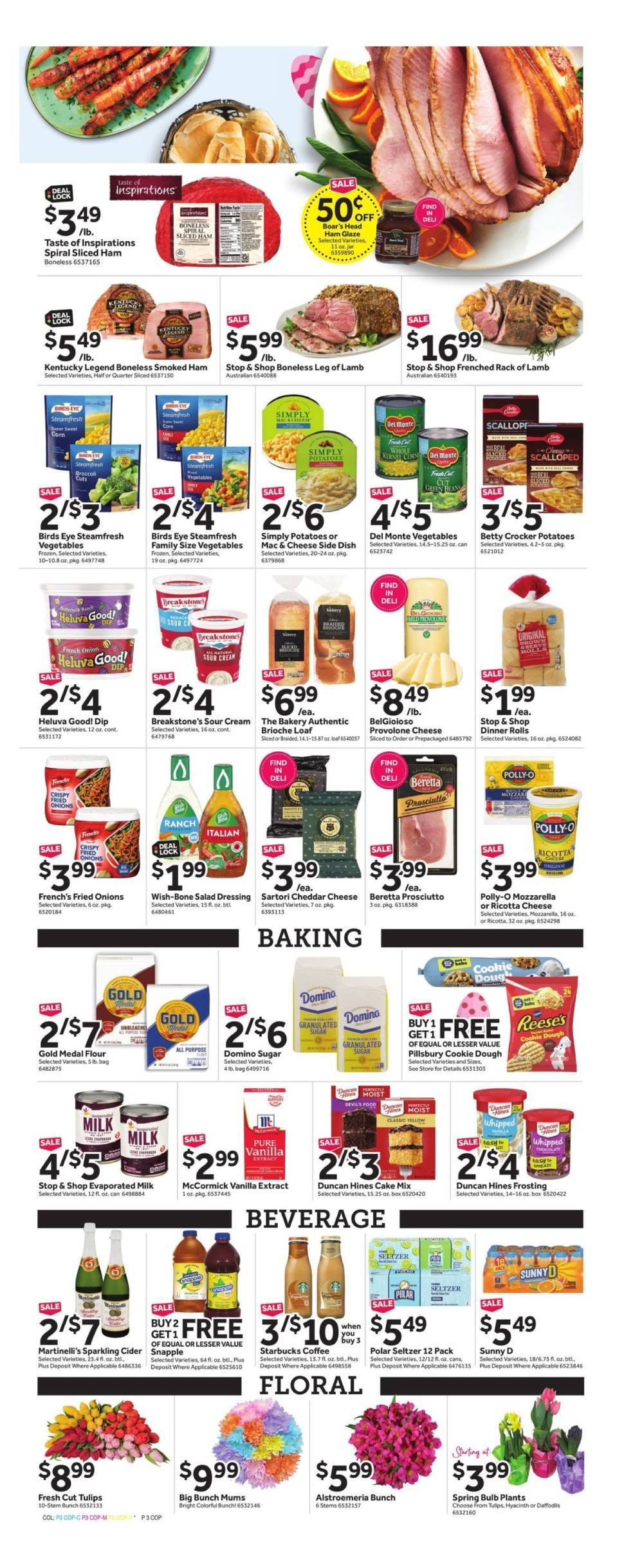 Stop & Shop ad - 03/29/2024 - 04/04/2024. Page 3