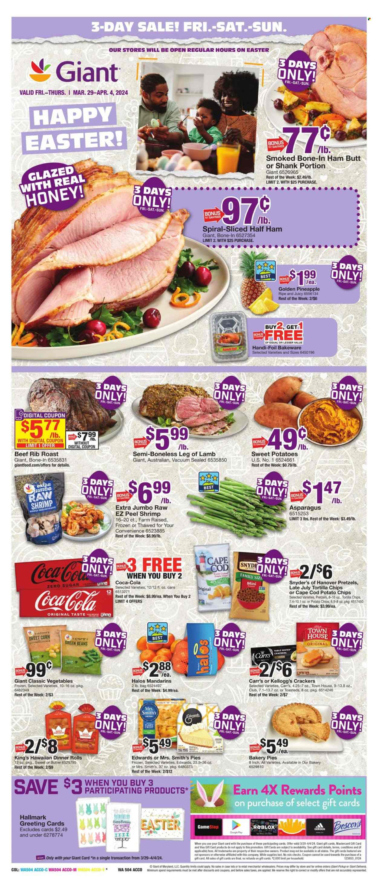 Giant Food ad - 03/29/2024 - 04/04/2024. Page 1