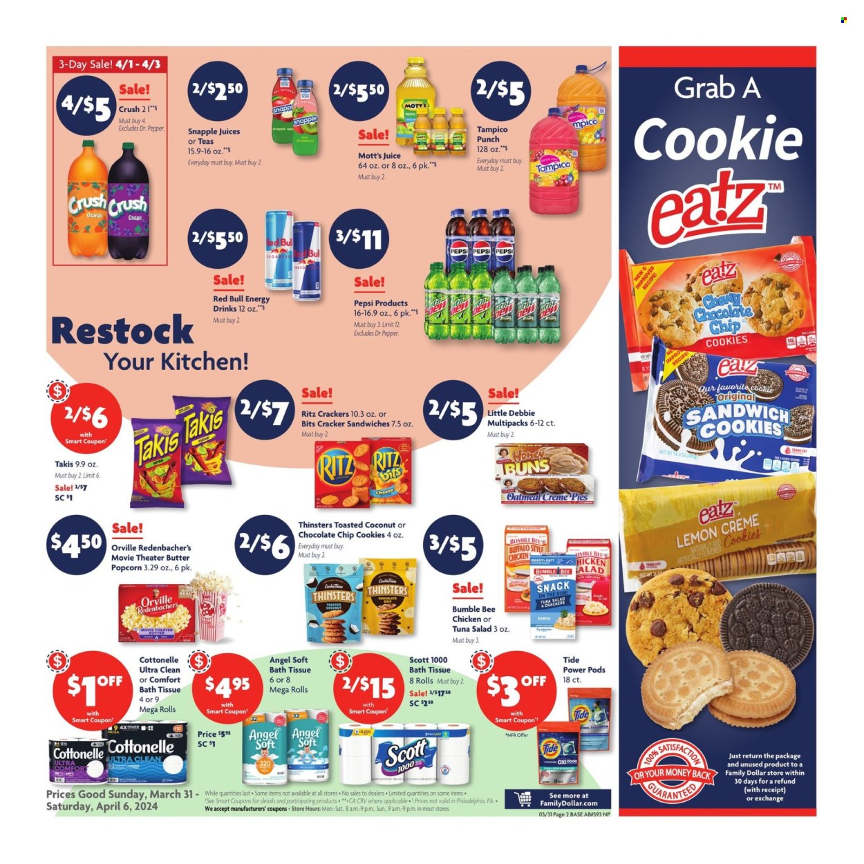 Family Dollar ad - 03/31/2024 - 04/06/2024. Page 2