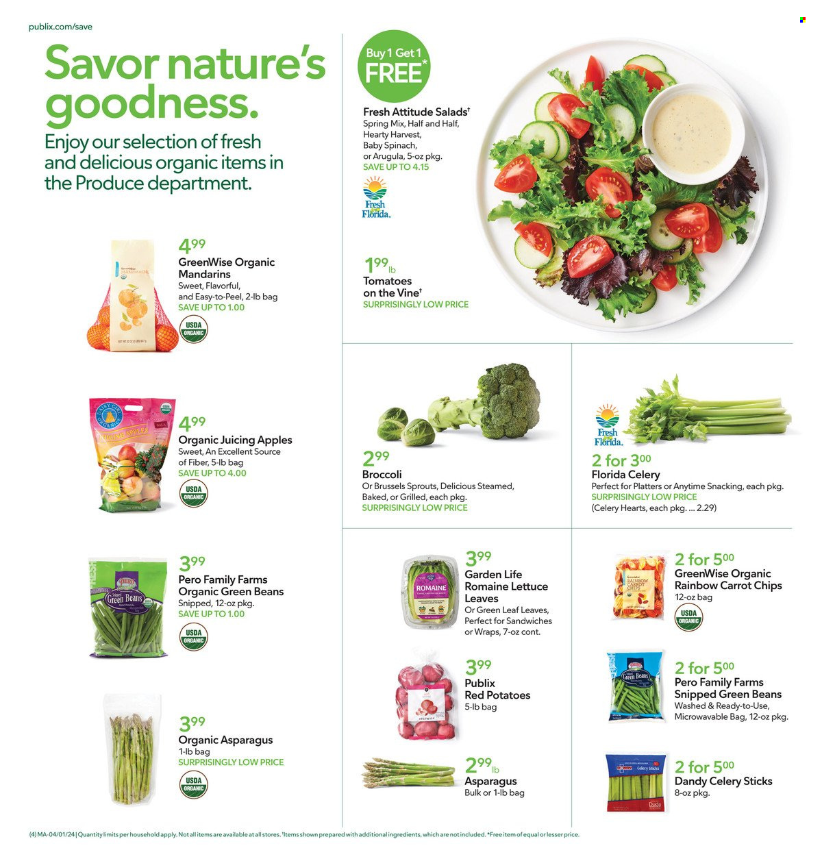 Publix ad - 04/01/2024 - 04/03/2024. Page 4