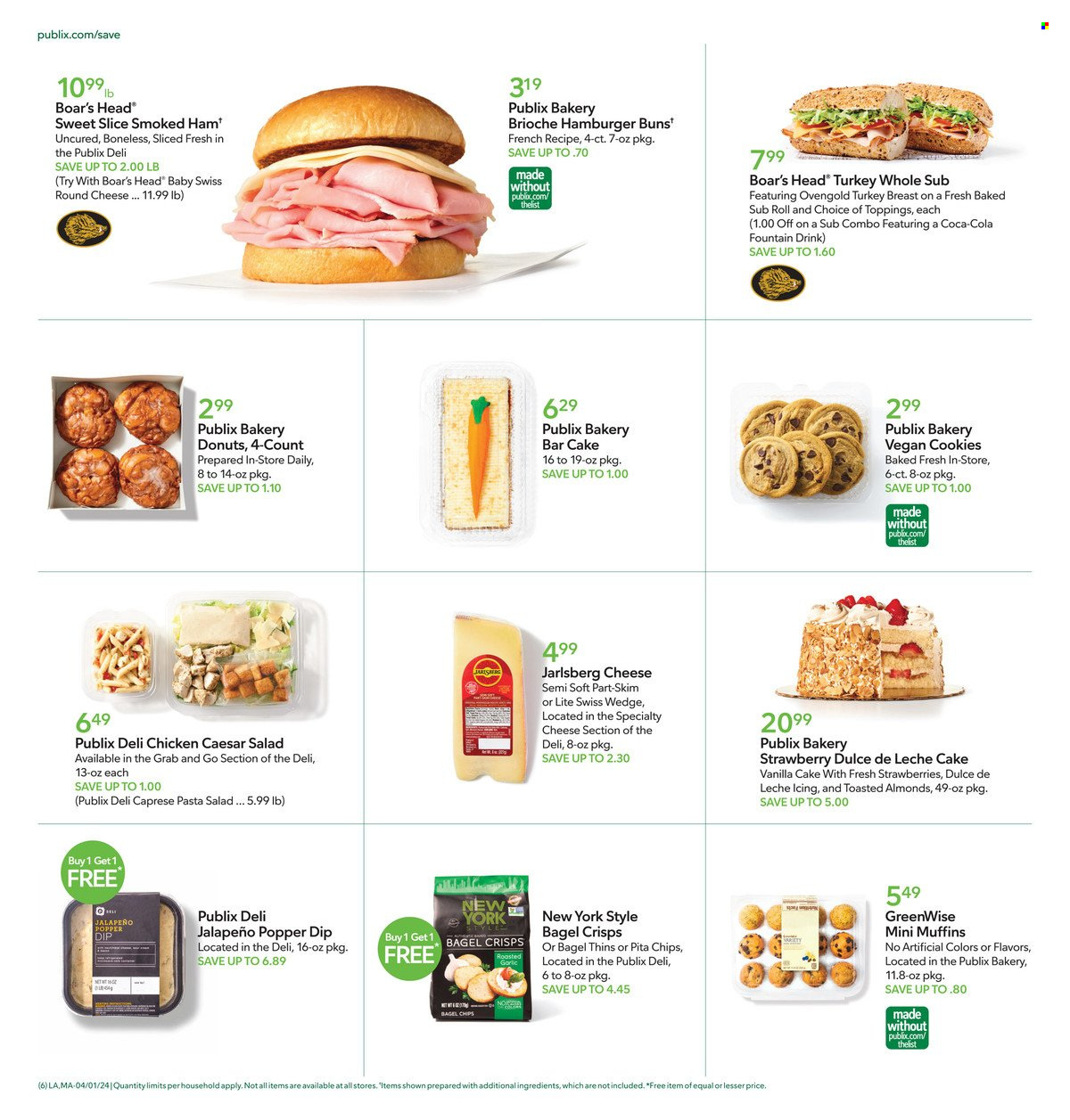 Publix ad - 04/01/2024 - 04/03/2024. Page 6