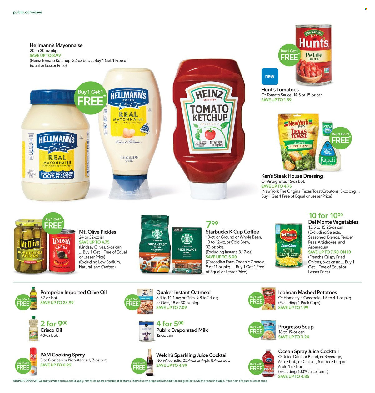 Publix ad - 04/01/2024 - 04/03/2024. Page 8