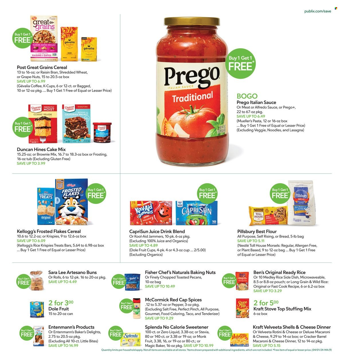 Publix ad - 04/01/2024 - 04/03/2024. Page 9