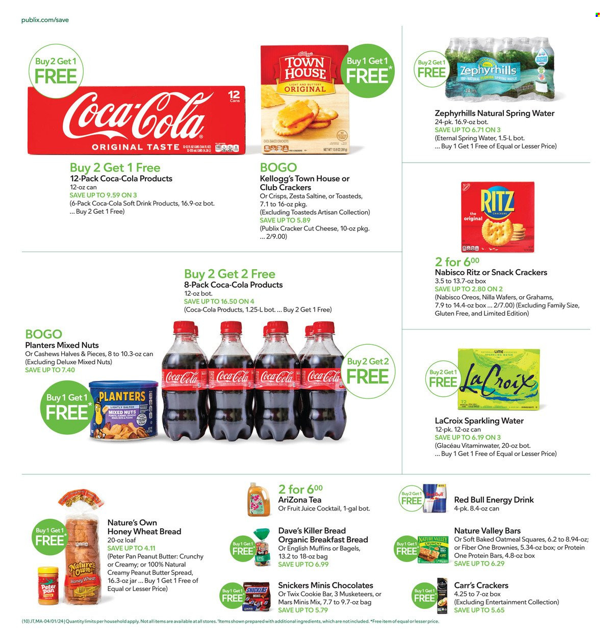 Publix ad - 04/01/2024 - 04/03/2024. Page 10