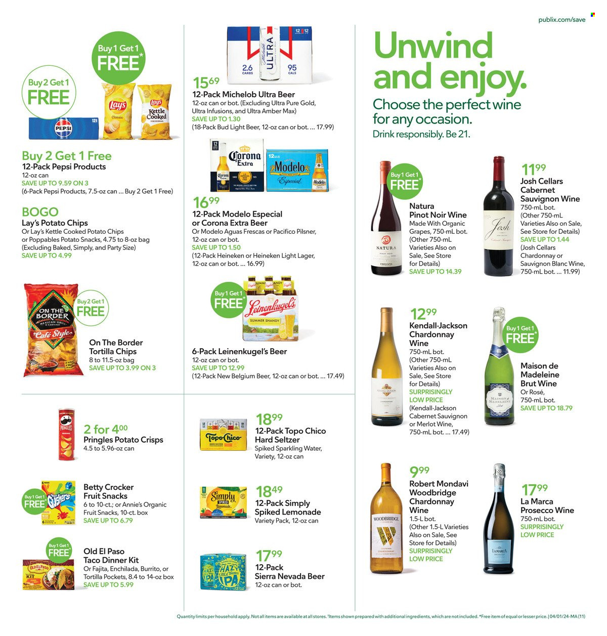 Publix ad - 04/01/2024 - 04/03/2024. Page 11