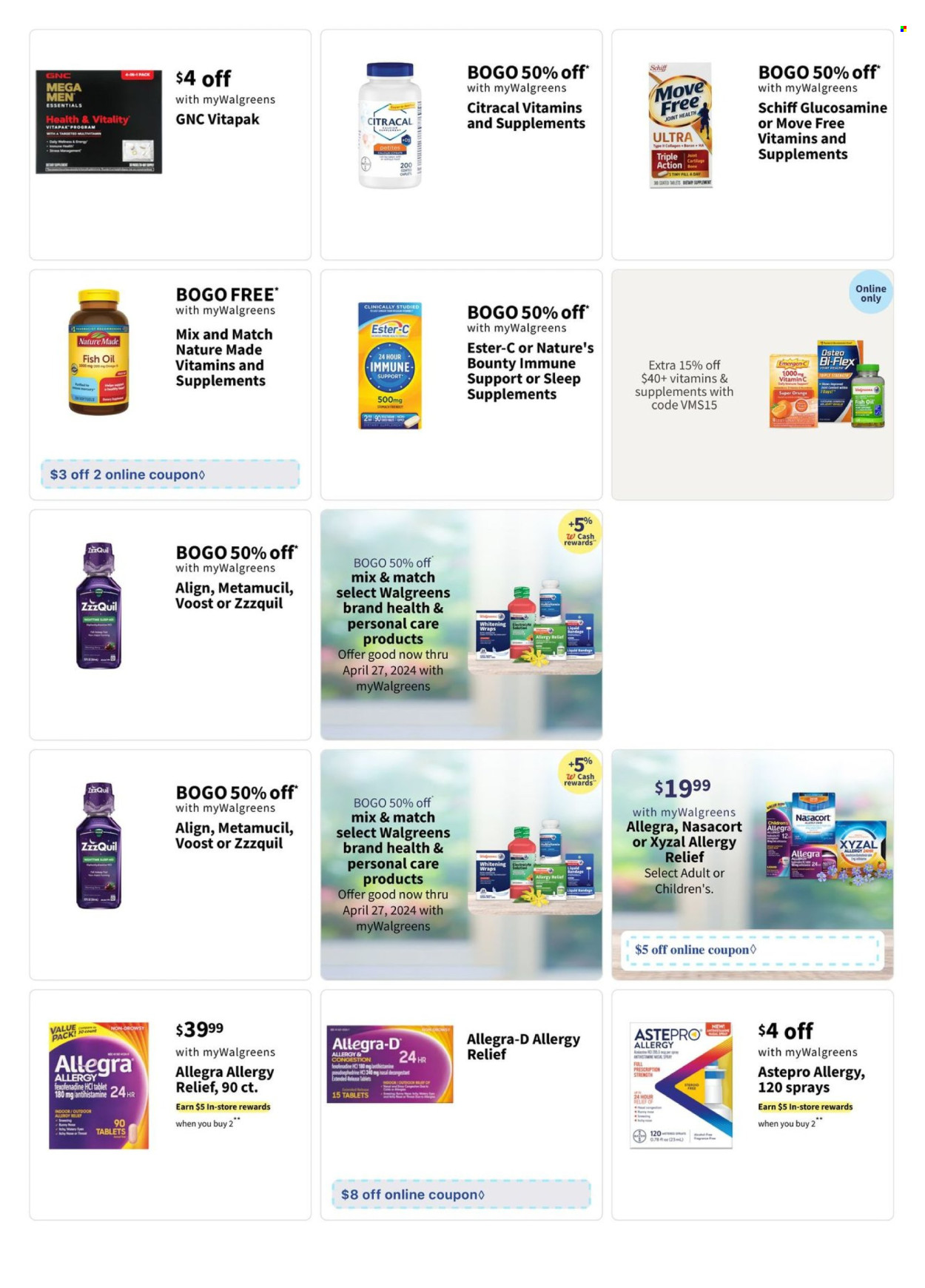 Walgreens ad - 03/31/2024 - 04/06/2024. Page 5