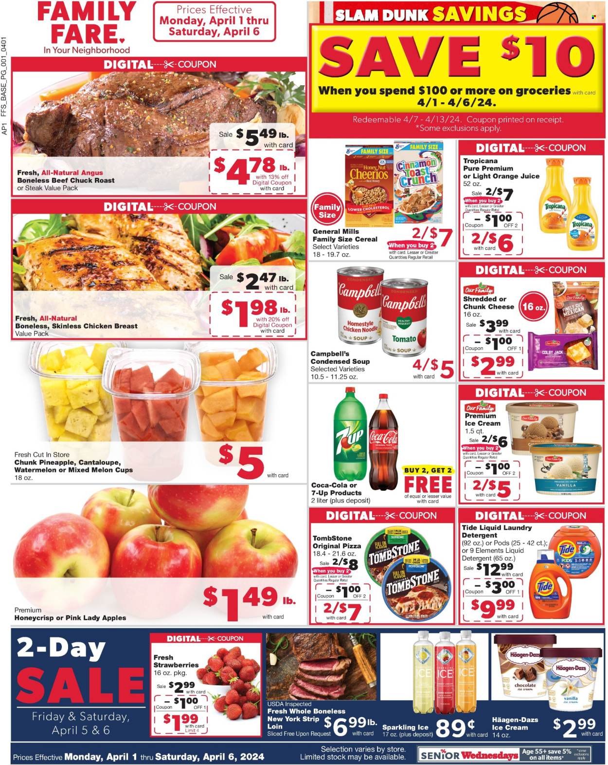 Family Fare ad - 04/01/2024 - 04/06/2024. Page 1