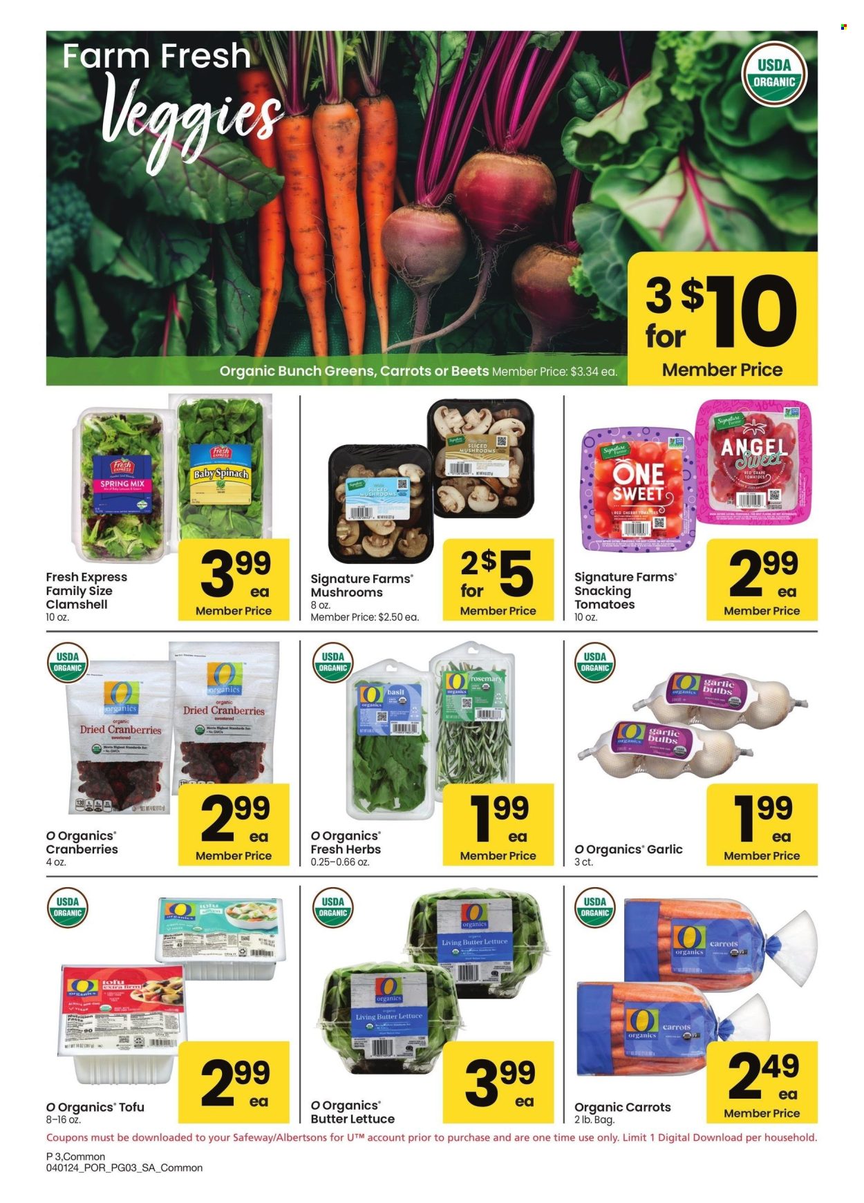 Safeway ad - 04/01/2024 - 04/28/2024. Page 3