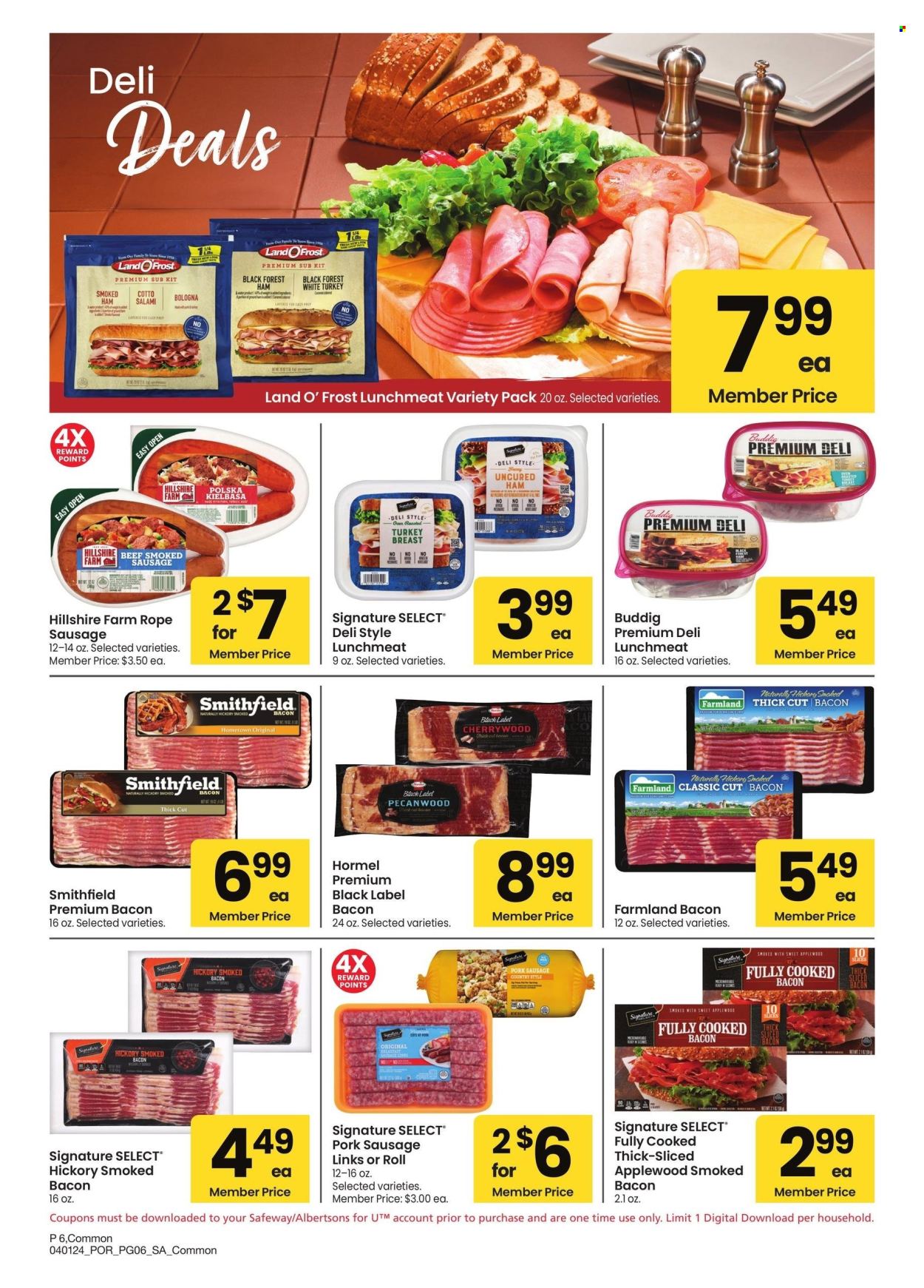 Safeway ad - 04/01/2024 - 04/28/2024. Page 6