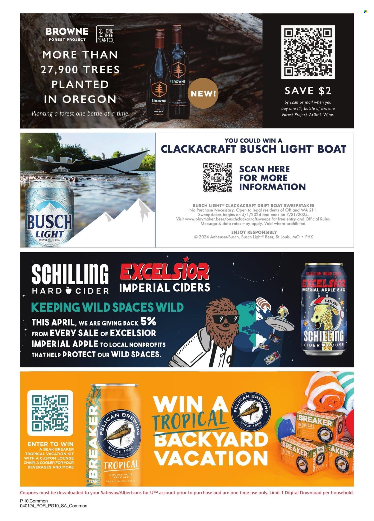 Safeway ad - 04/01/2024 - 04/28/2024. Page 10