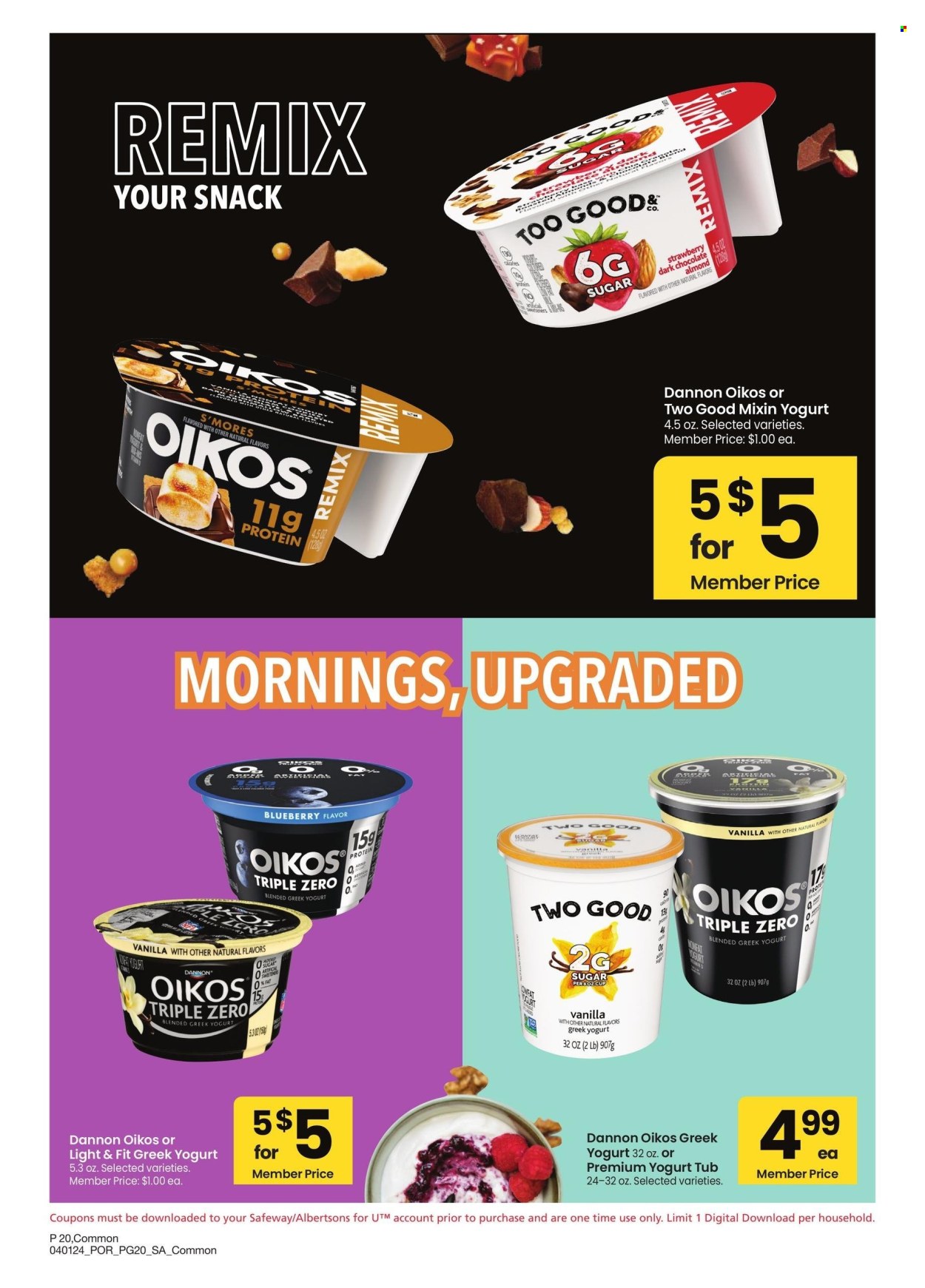 Safeway ad - 04/01/2024 - 04/28/2024. Page 20