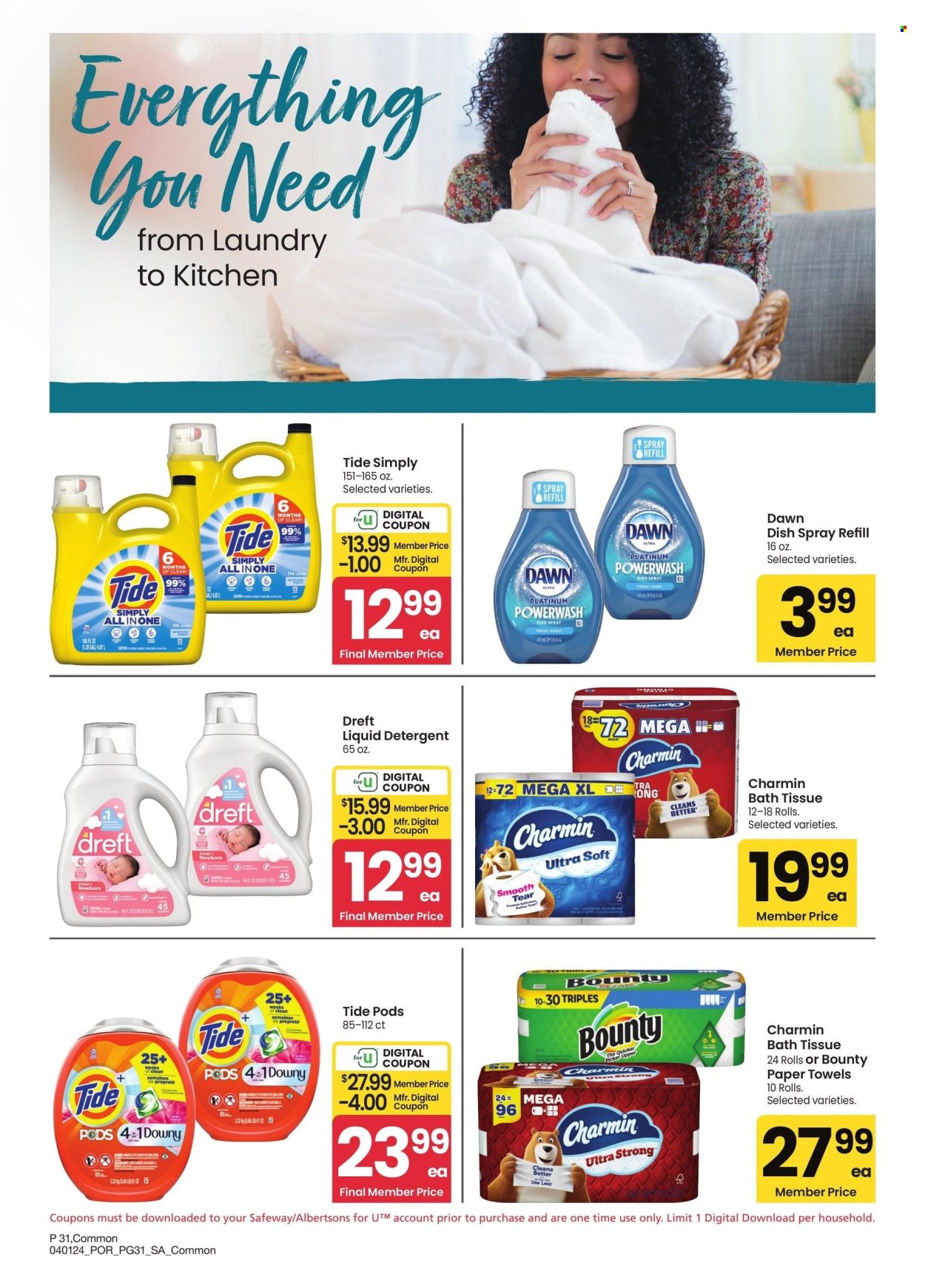 Safeway ad - 04/01/2024 - 04/28/2024. Page 31