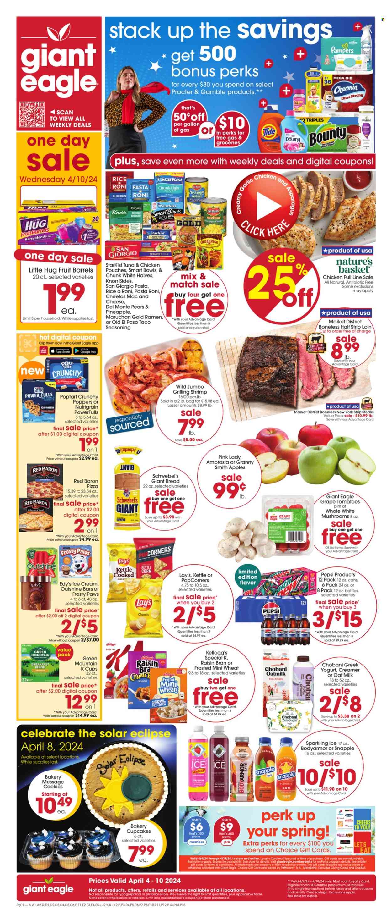 Giant Eagle ad - 04/04/2024 - 04/10/2024. Page 1